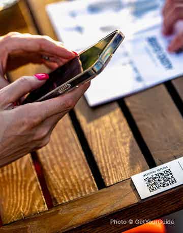 Listen to the online audio guide on your phone