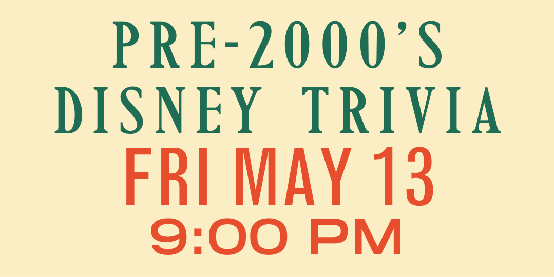 Pre-2000's Disney Trivia! promotional image