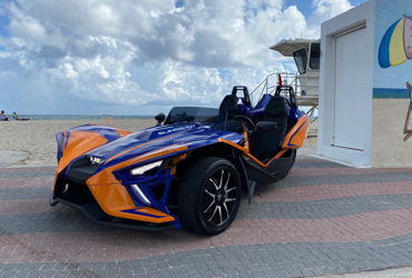 2021 POLARIS SLINGSHOT R motorcycle for rent near Fort Lauderdale, FL
