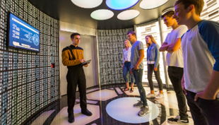 movie park germany star trek operation enterprise transporter room
