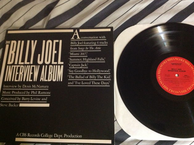 Billy Joel - The Billy Joel Interview Album Columbia Re...
