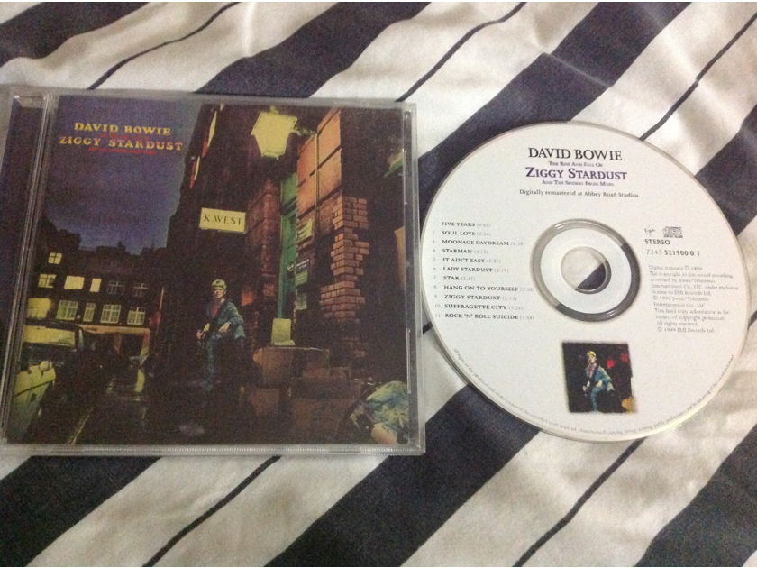 David Bowie - The Rise Amd Fall Of Ziggy Stardust And The  Spiders From Mars Virgin Records CD
