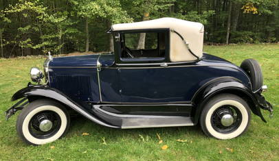 1931 ford model a sports coupe place bid image