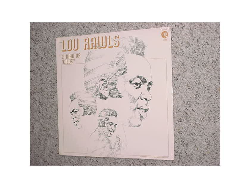 SEALED Lou Rawls lp record - A Man of value  MGM SE-4861 1972 see add