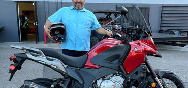 2017 HONDA VFR1200X motorcycle for rent near Orange, CA