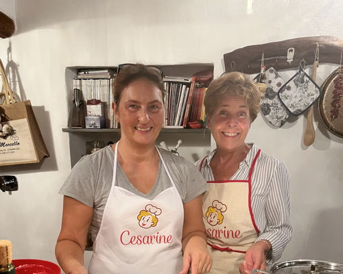 Cooking classes Zoagli: Let's make Pesto Genovese together in front of Portofino
