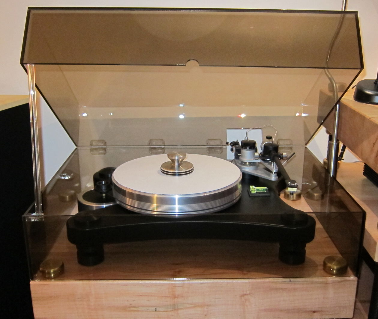 VPI Prime Dust Covers & Prime Scout Table Top & 2  pc H...