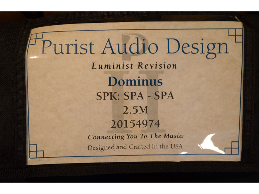 Purist Audio Design Dominus spk Luminist Revision