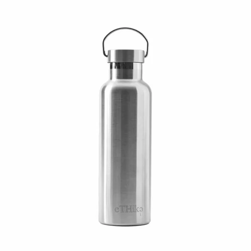 Stainless Steel Double Walled Water Bottle With Steel Lid - 1000 ml
