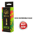 3chi incredible hulk strain delta 8 cart is a sativa and perfect for when hiking and doing outdoor activities 