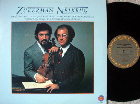 CBS / ZUKERMAN-NEIKRUG, - Faure-Debussy Violin Sonatas,...