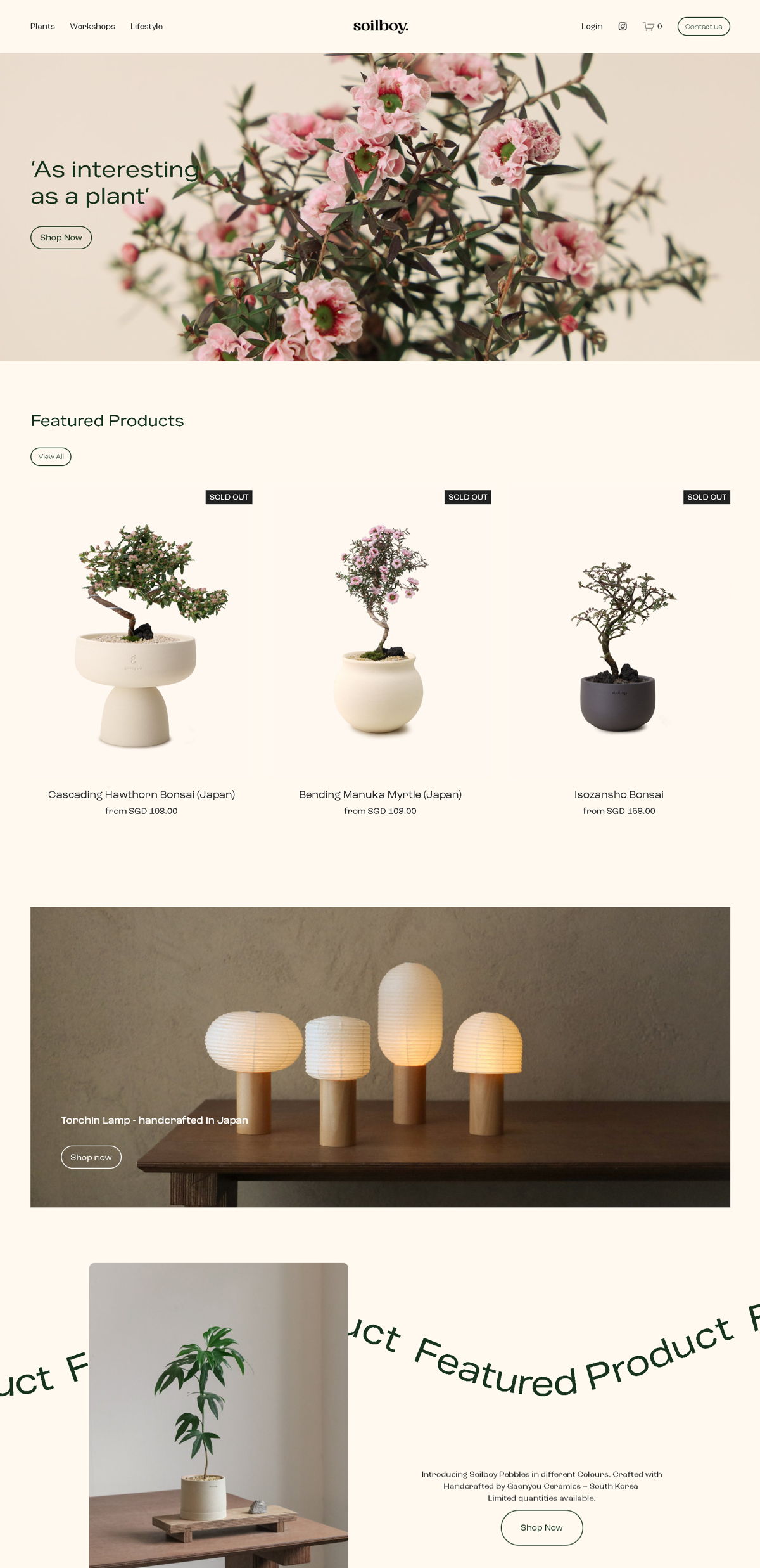 Screenshot of Soilboy, from the homepage examples collection.