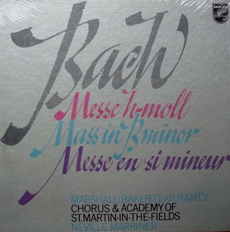 ★Sealed★ Philips / MARRINER-BAKER, - Bach Mass in B Min...