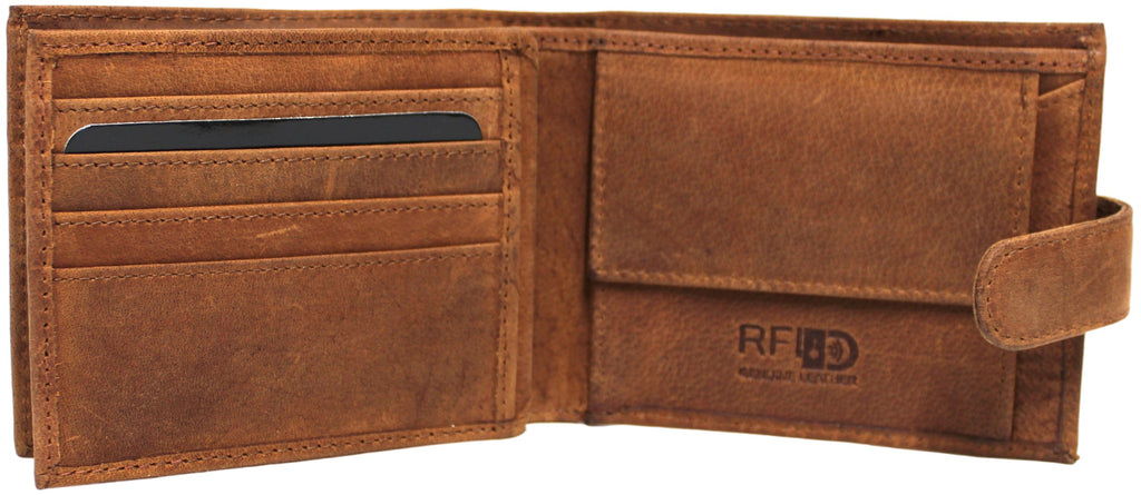 RFID Lined Hunter Leather Wallet Style 12047 - Image 3