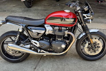 2020 TRIUMPH SPEED TWIN 1200 motorcycle for rent near Marietta, GA