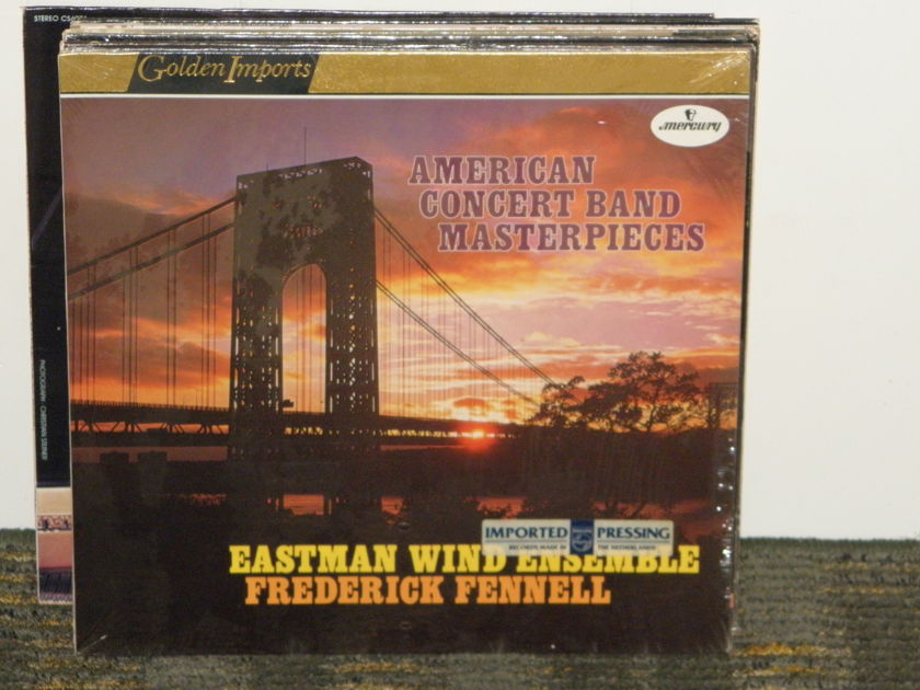 Frederick Fennell/Eastman Wind Ensemble - Gould+Schumann+Bennett Mercury Golden Imports SRI-75086 Still in Shrink