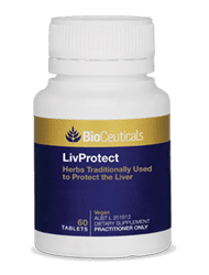 Bioceuticals Bioceuticals Livprotect 60 Tablets Austl : 251812