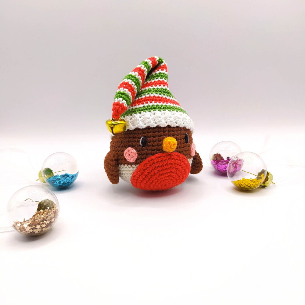Alfie, the Christmas robin