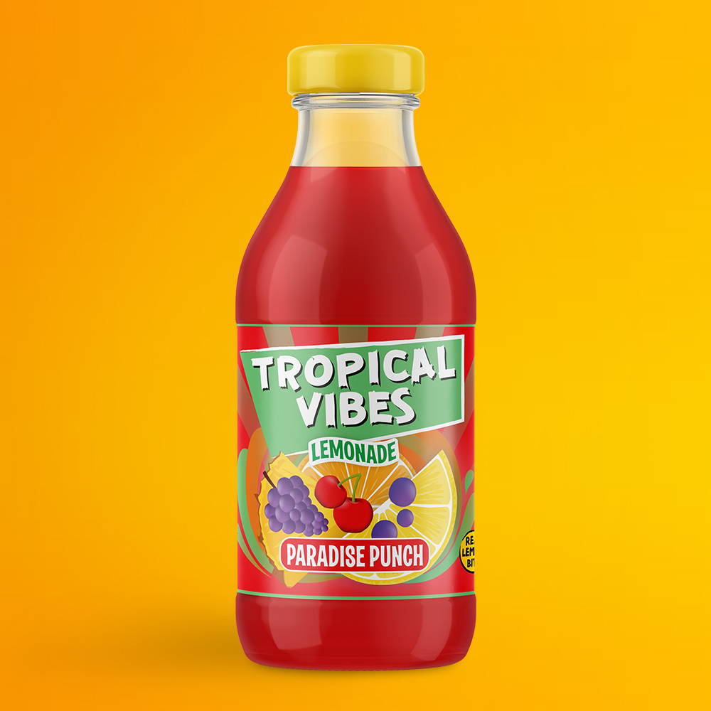 tropical vibes paradise punch lemonade