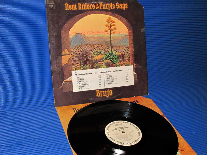 NEW RIDERS OF THE PURPLE SAGE -  - "Brujo" - CBS 1974 WLP w/DJ strip Hot Stamper