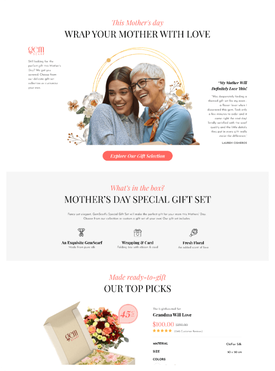 Mother's Day Gift Sets