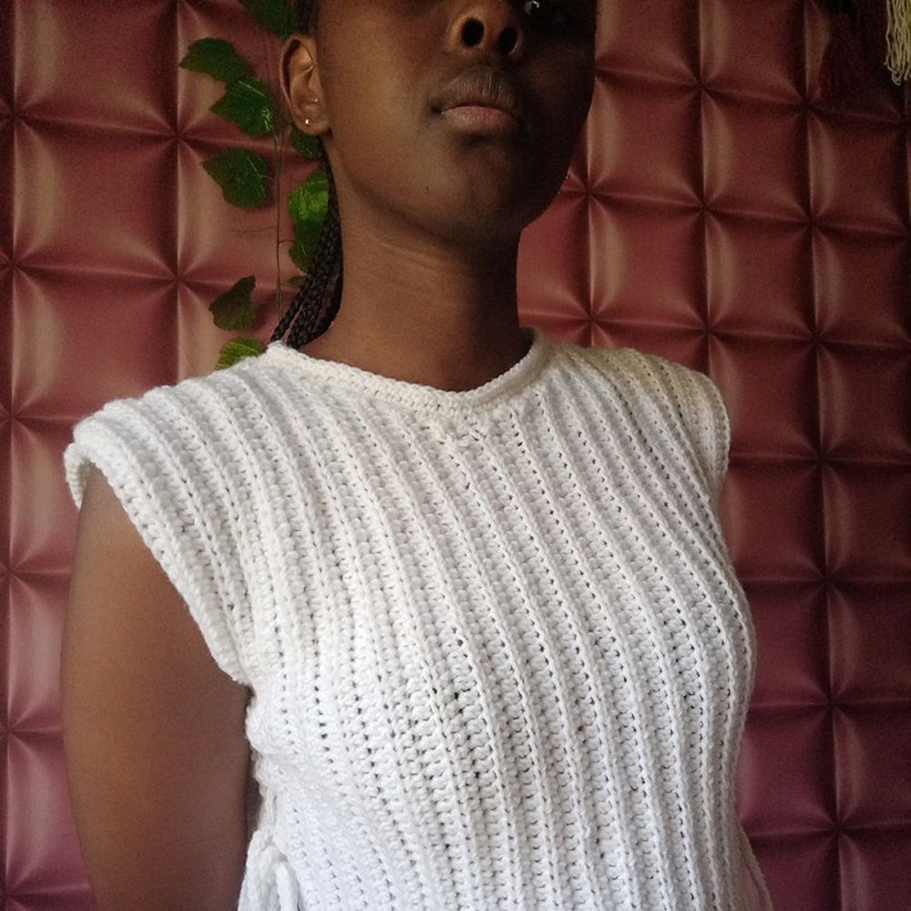 Ribbed Crochet Top