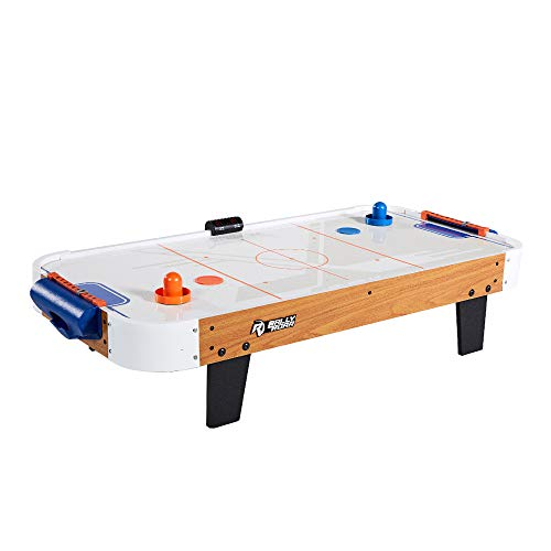 Carrom Super Stick Hockey Table vs Rally and Roar Tabletop Air Hockey