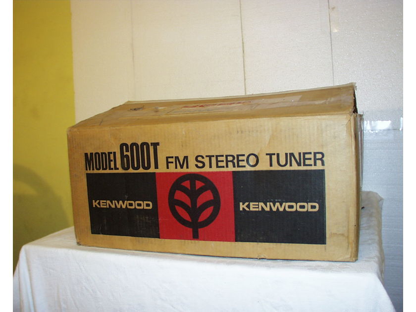 KENWOOD 600T TUNER WITH BOX ,MANUAL