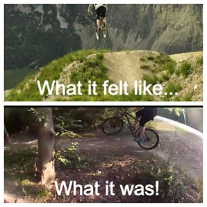 Mountain bike gap jump sales