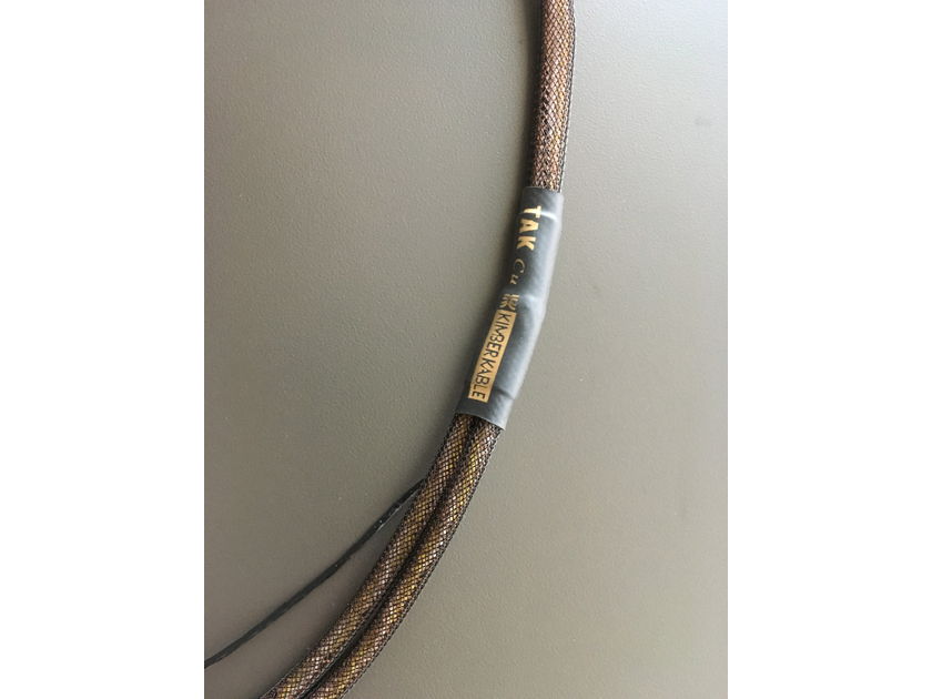 Kimber Kable TAC-Cu .5 meter Tone arm interconnect