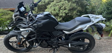 2022 BMW G 310 GS motorcycle for rent near ISSAQUAH, WA