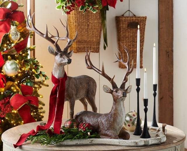 raz imports christmas tree ornament glass ball with cardinal and glitter detail