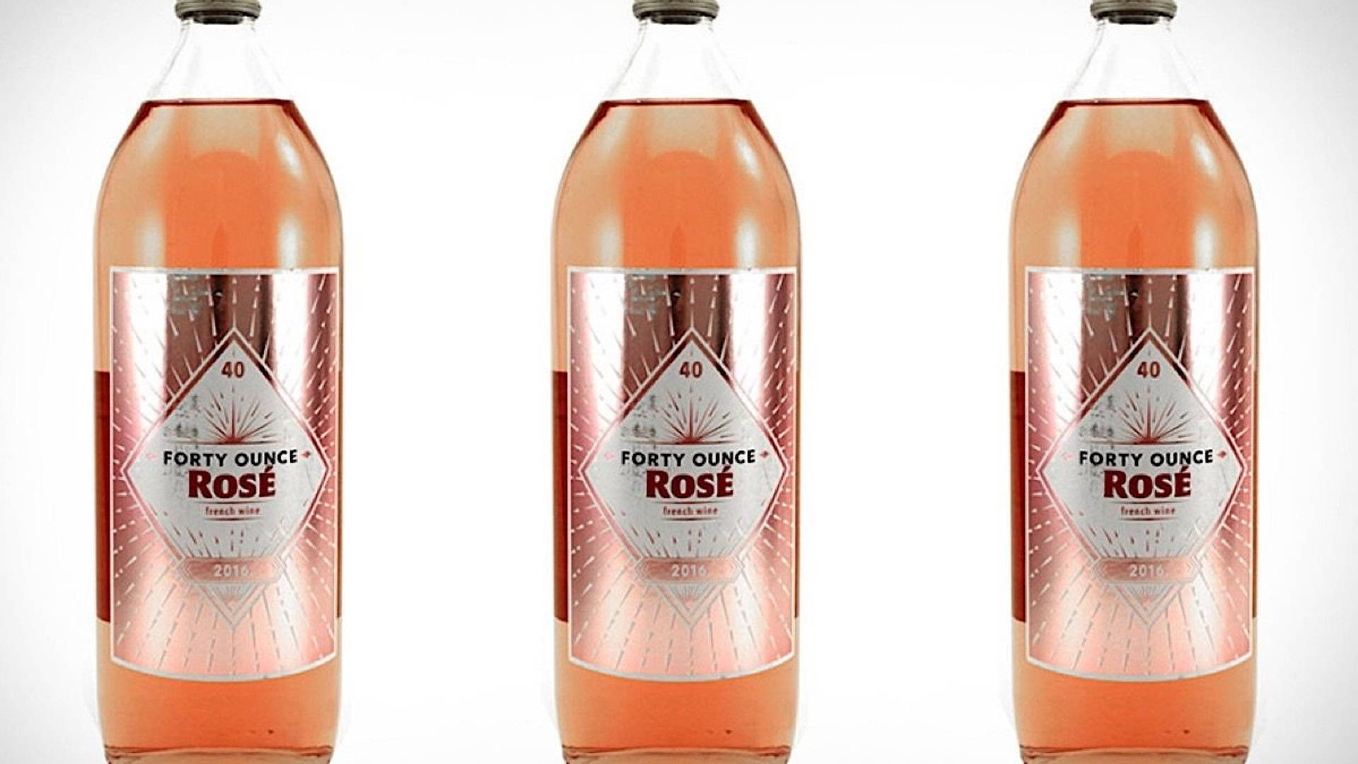 Featured image for Rosé All Day With This Pretty Take on the 40 Ounce