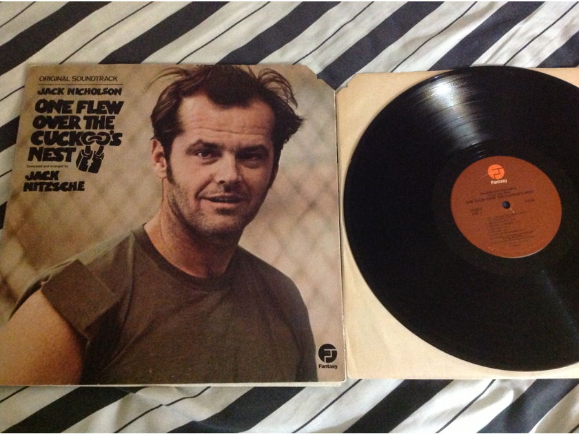 Soundtrack - One Flew Over The Cuckoo's Nest Fantasy Records With Large Poster Vinyl NM