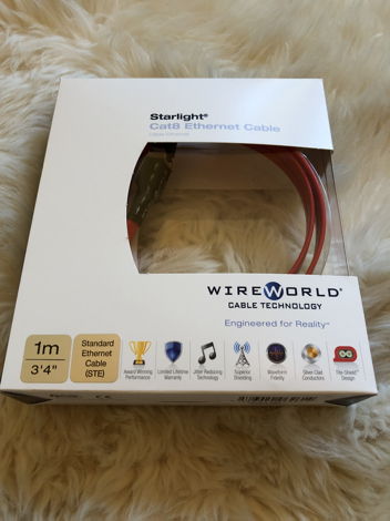 Wireworld Starlight CAT8 Ethernet 1 Meter