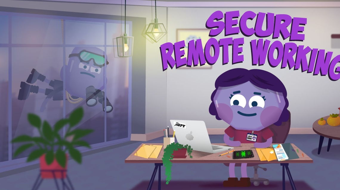 Secure Remote Working course cover