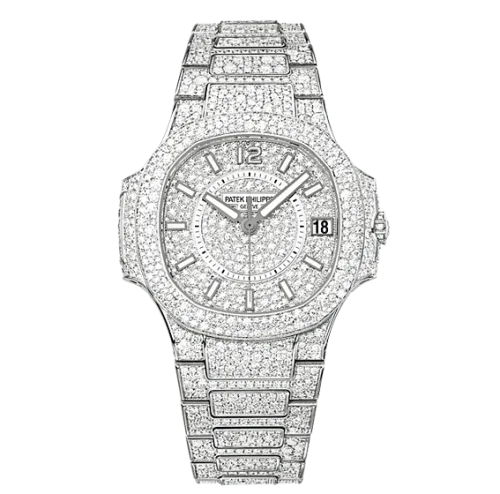 Patek Philippe Nautilus Platinum Diamonds