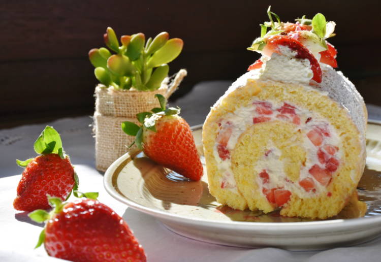 ロールケーキ冷凍