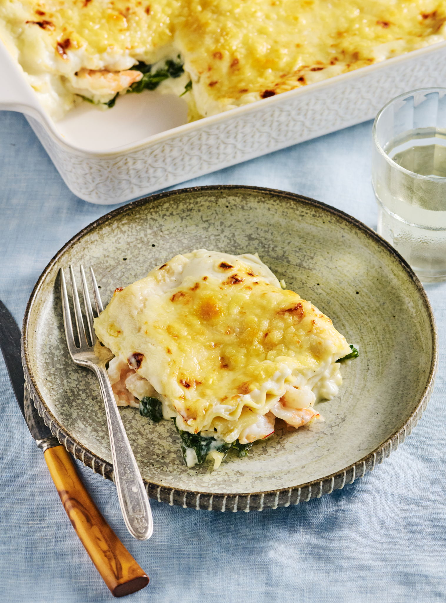 Shrimp and Spinach Lasagna | RICARDO