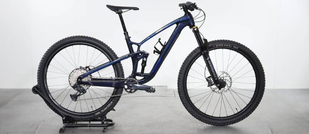 a Trek Fuel EX on display