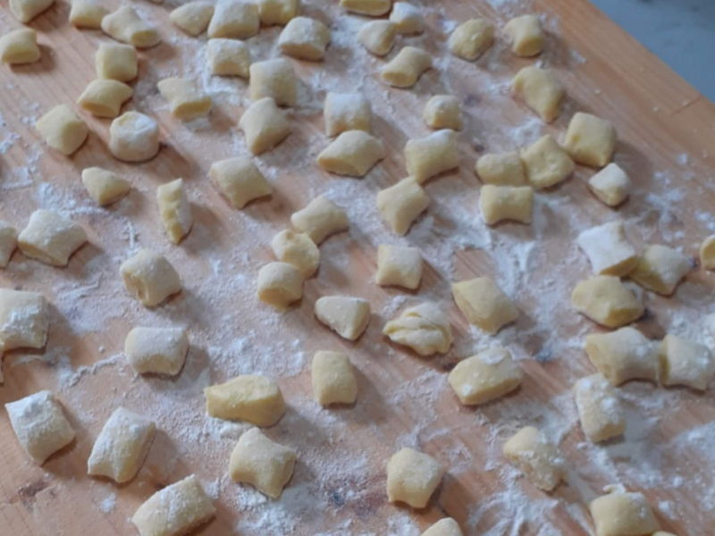 Corsi di cucina Spoleto: Gnocchi artigianali con patata rossa di Colfiorito