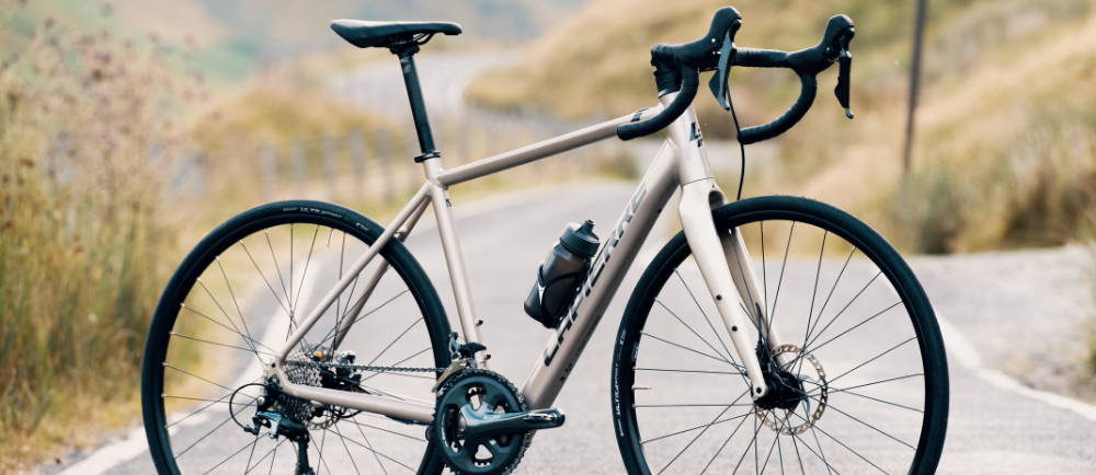 La Pierre electric road bike on road