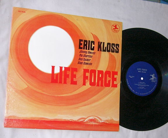 ERIC KLOSS - LIFE FORCE -  - RARE ORIG 1968 JAZZ LP - P...
