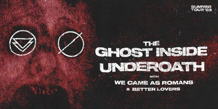 THE GHOST INSIDE & UNDEROATH promotional image