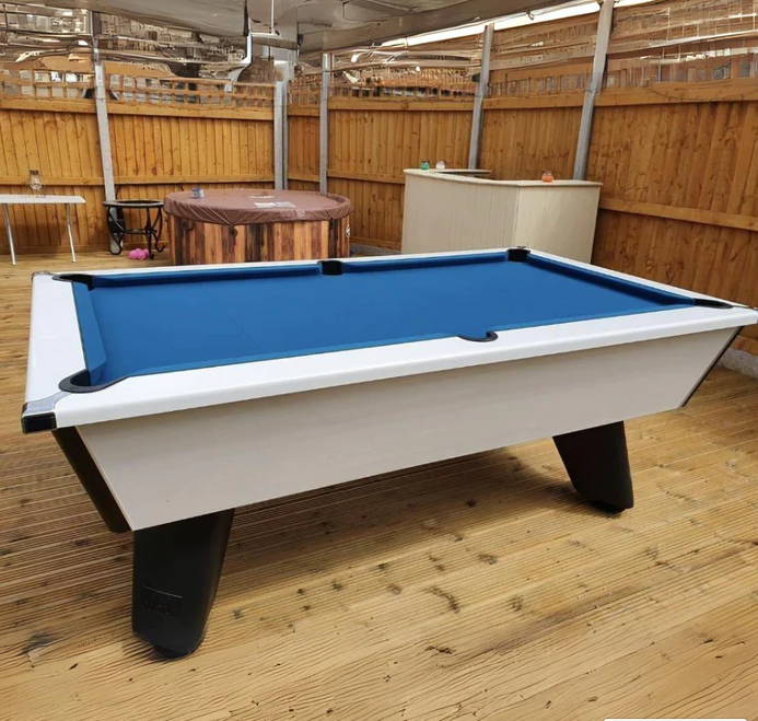 FMF Spirit Tournament Black Stealth Slate Bed Pool Table