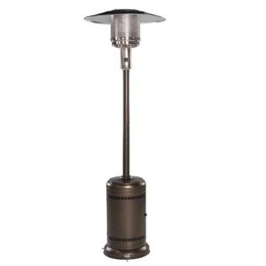 Living Accents 46000 BTU Propane Steel Freestanding Patio Heater 250 sq ft