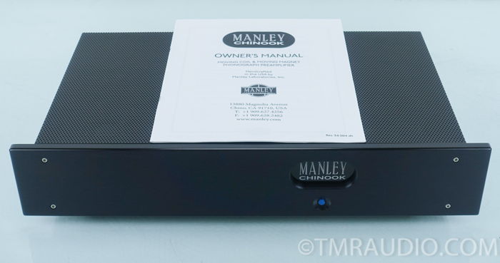 Manley Chinook Phono Preamplifier;  Upscale Audio Speci...