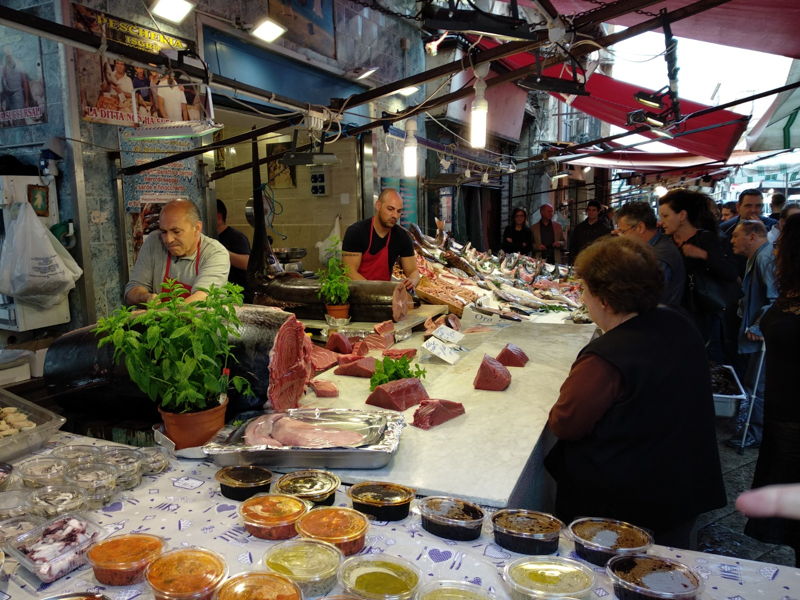 Tour enogastronomici Palermo: Tour del mercato e corso di cucina a Palermo 