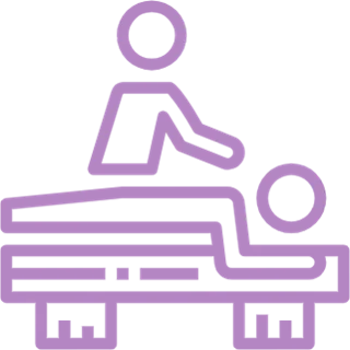 Illustration of a person working on a laptop at a desk, symbolizing remote work or online communication.