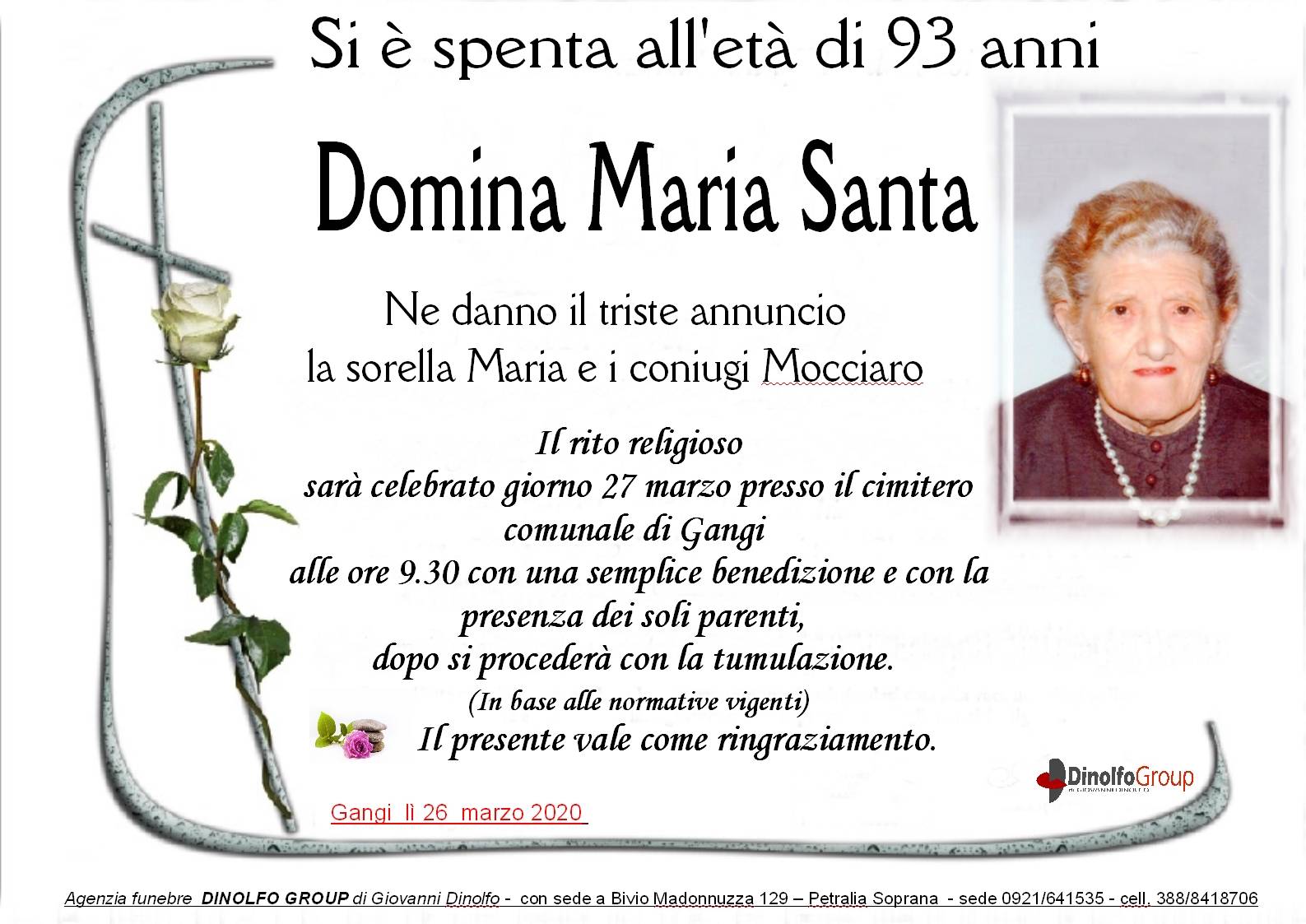 Maria Santa Domina